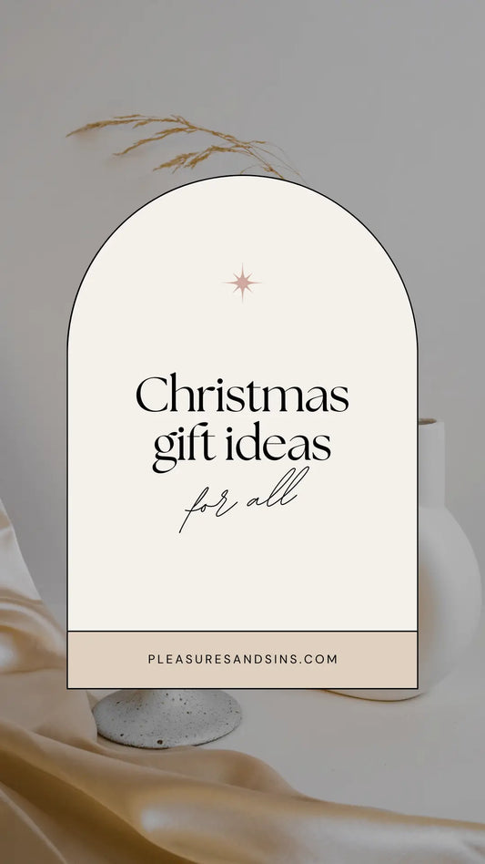 Pleasures and Sins Christmas Gift Ideas. Check out our store!