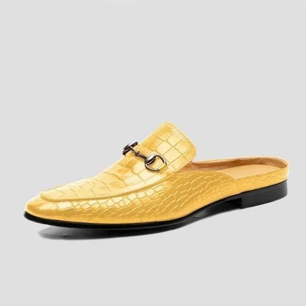 Mens Backless Moccasin Loafers Versatile Backless Shoes - Pleasures and Sins   Pleasures and Sins