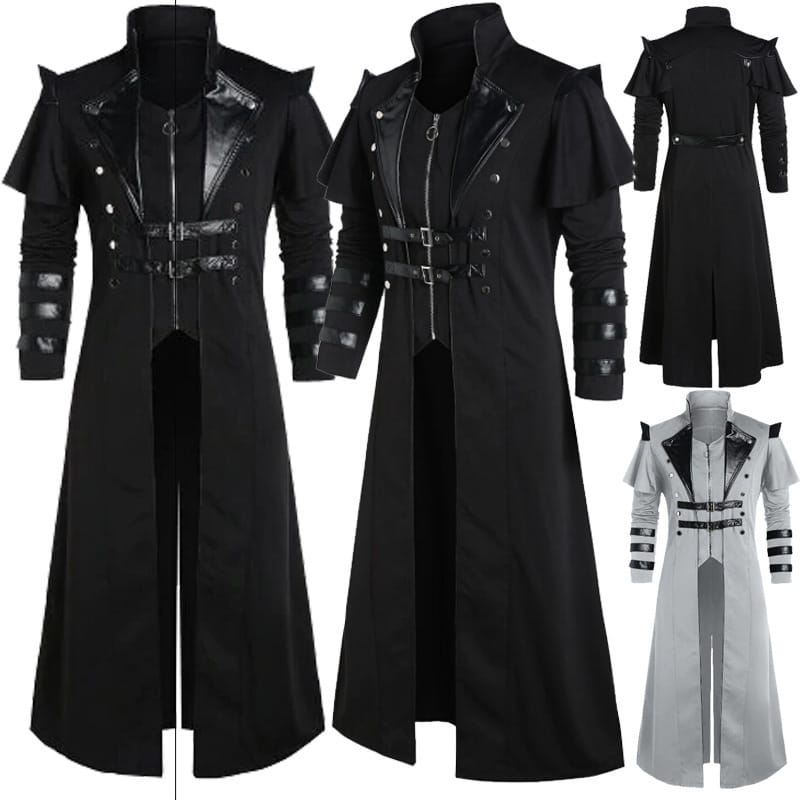 Medieval Palace Banquet Dress Coat Cloak