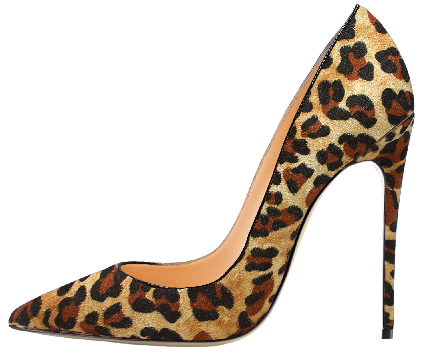 Animal Print Pointed Toe High Heel Shoes - Pleasures and Sins   Pleasures and Sins