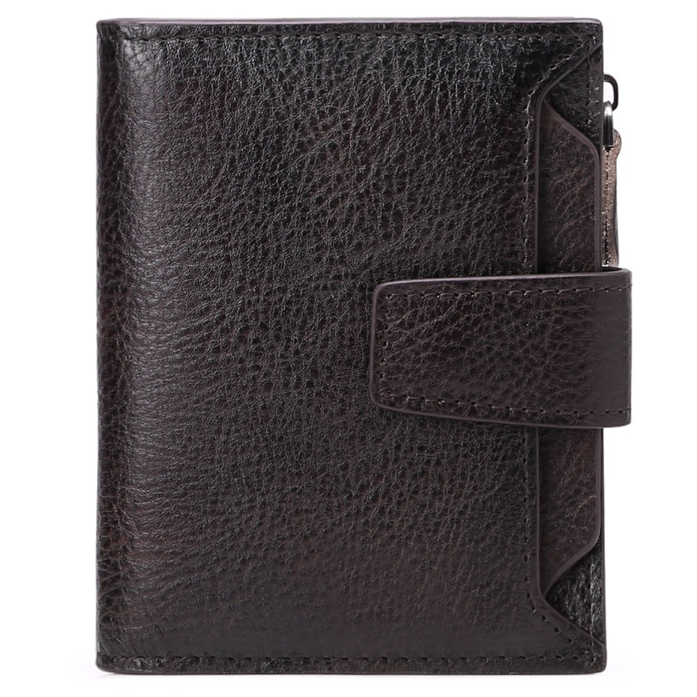 Men's genuine leather wallet casual wallet driver's license wallet - Pleasures and Sins   Pleasures and Sins