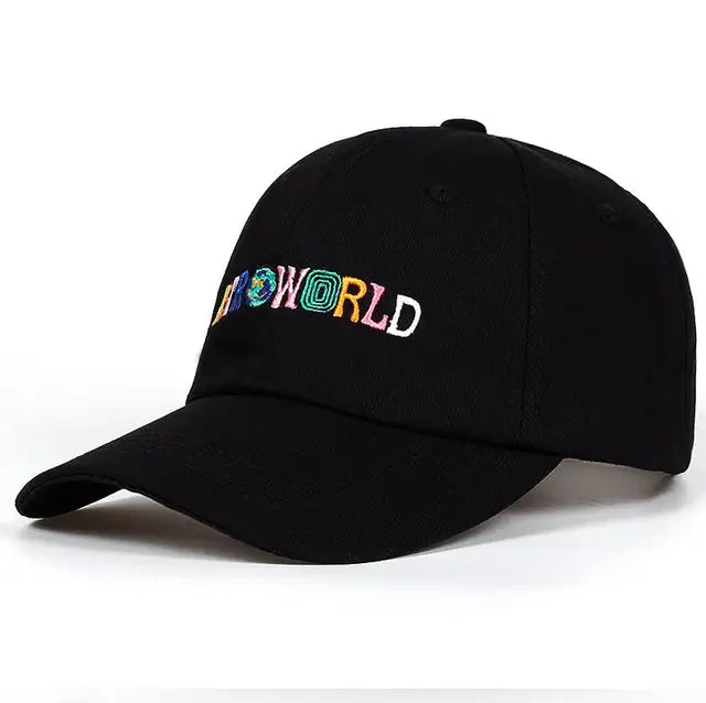 Travis Scott Astroworld Embroidered Cotton Baseball Caps - Pleasures and Sins   Pleasures and Sins