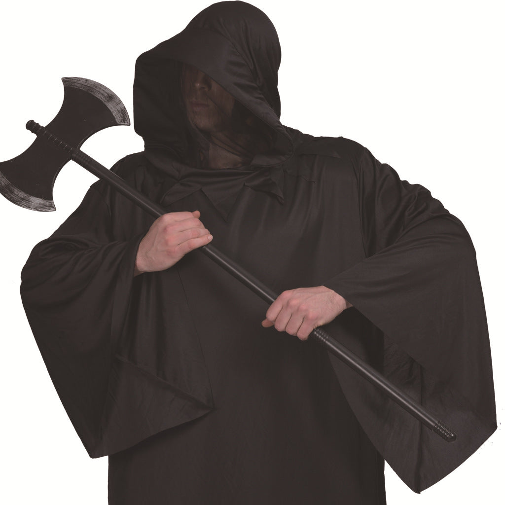 Halloween Costume Cold Black Robe Grim ReaperCostume