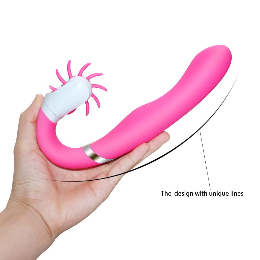 Ladies Vibrator With Unique Brush Design for Better Clitoris Stimulation Plus G Spot - Pleasures and Sins   Pleasures and Sins