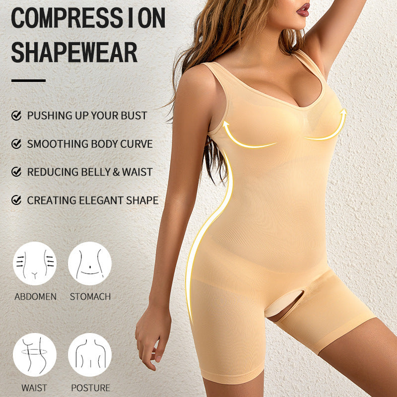 Women's tight fitting shapewear, with tight waist, stomach and lifted hips