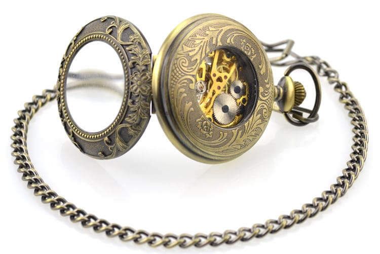 Steampunk-Taschenuhr