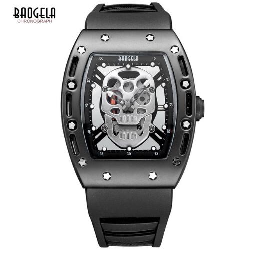 Men Watches Pirate Hollow Silica Skeleton Wristwatch - Pleasures and Sins   Pleasures and Sins