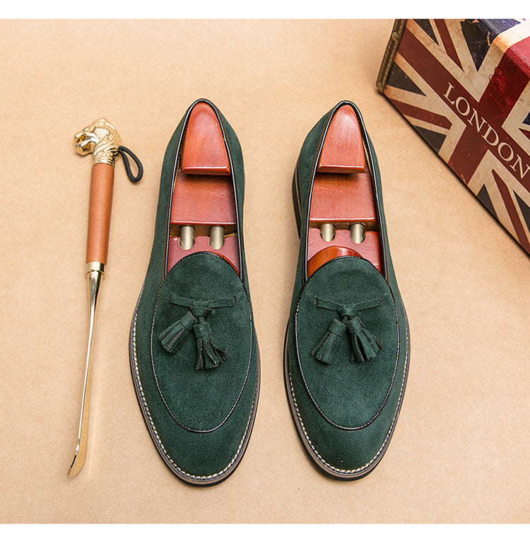 Mens Fashion Trend Business Leather Moccasin Loafer Shoes - Pleasures and Sins   Pleasures and Sins