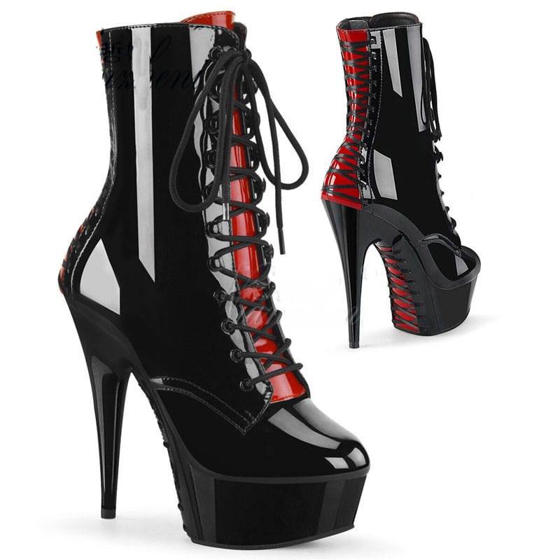 Platform Thick-soled Stiletto Heel Sexy Evening Boots