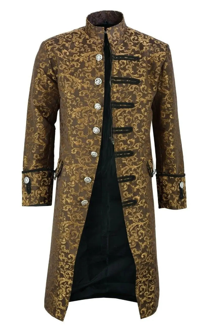 Viktorianischer Steampunk-Mantel für Herren