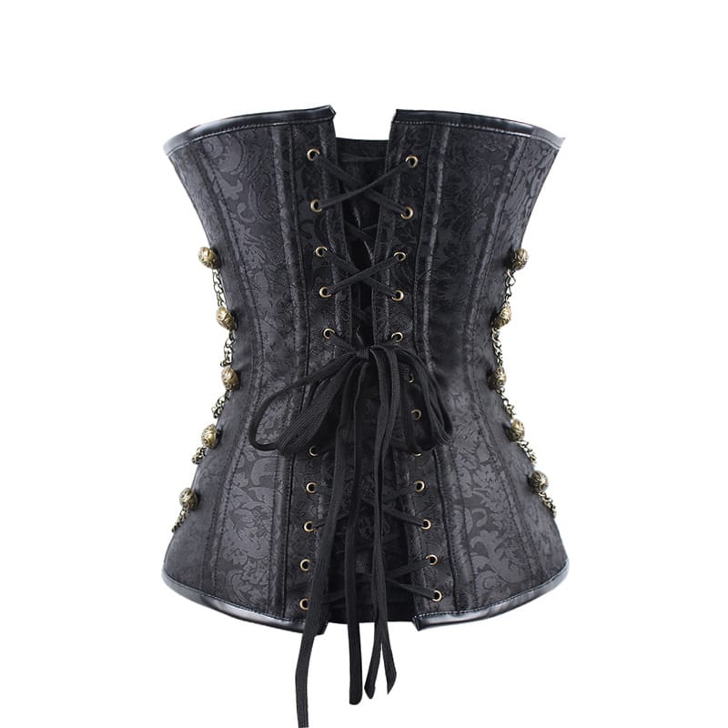 Corset gothique Steampunk de cour vintage