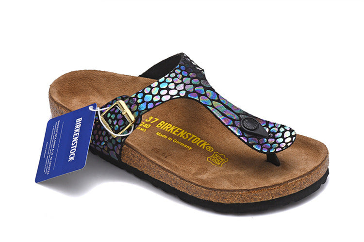 Wide BK Thong Sandals Flip-flops Men And Women - Pleasures and Sins   Pleasures and Sins