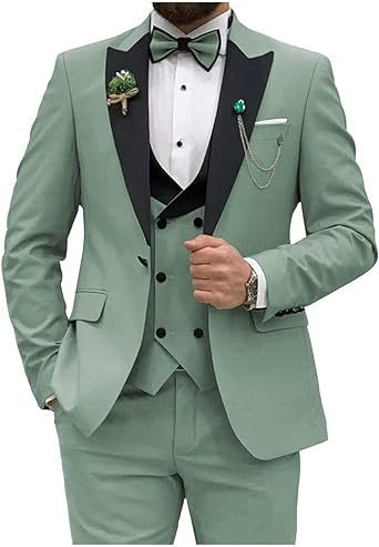 Costume trois pièces slim fit pour homme en 11 belles couleurs