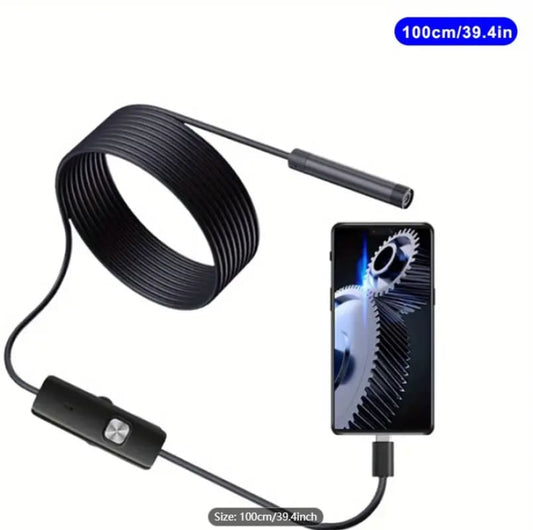 Endoscope Camera Waterproof Adjustable Flexible Cable