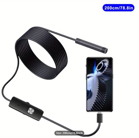 Endoscope Camera Waterproof Adjustable Flexible Cable