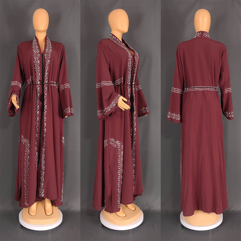 Womens Elegant Luxury Muslim Robe Arabic Gown - Pleasures and Sins   Pleasures and Sins