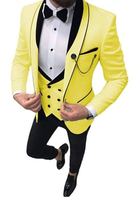 Stylish Slim Fit Groomsman Red Carpet Banquet Suit in White