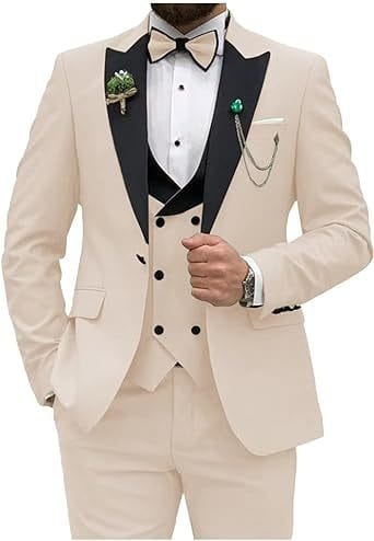 Men’s Three-piece Slim Fit Suit In 11 Beautiful Colours