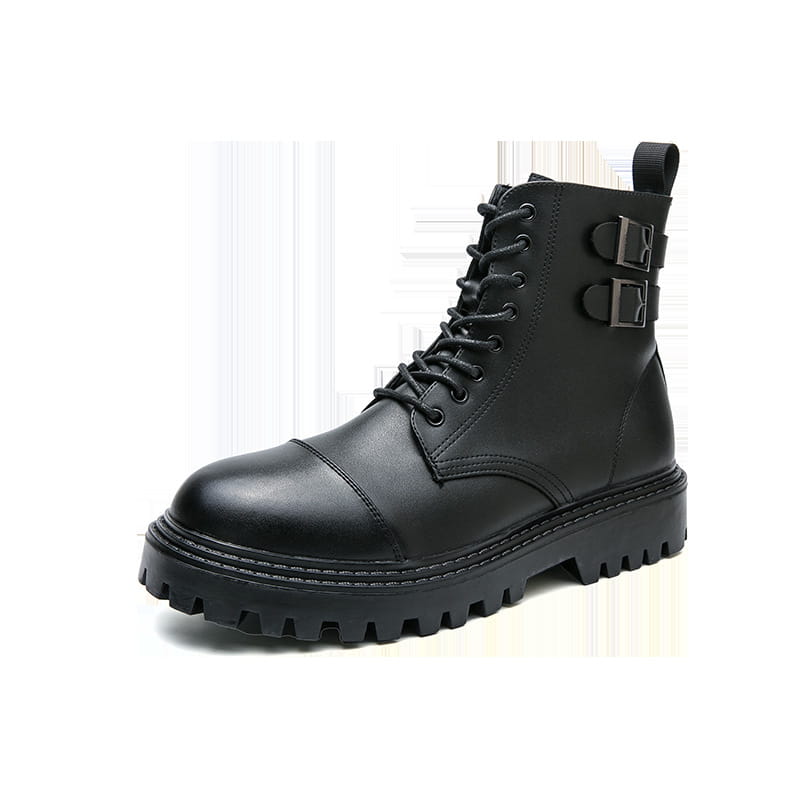 Neue Mid-Top Rundkopf Chelsea Herrenstiefel