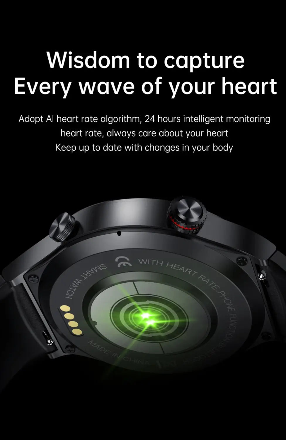 Smart Watch Ecg + ppg Music Player Schrittzähler Bluetooth Call