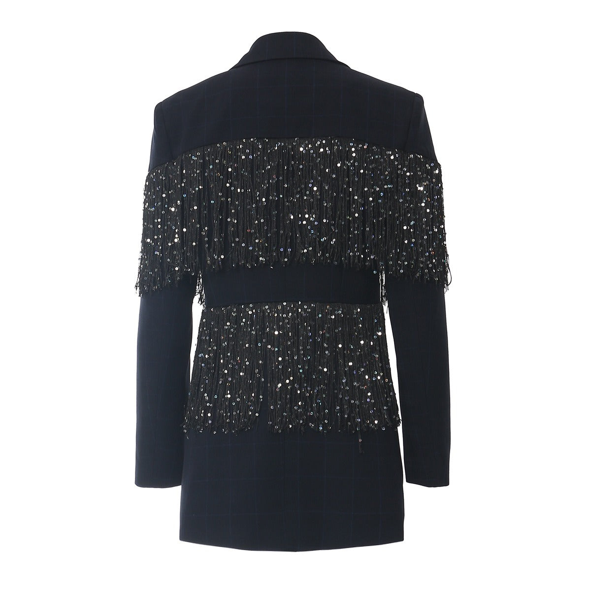 Rhinestone Tasseled Personalized Banquet Ball Small Suit Jacket