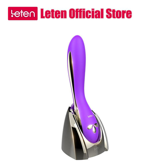 Chargeable Toy for Women Multi Speed Waterproof Vibrator 10 Settings - Pleasures and Sins   Pleasures and Sins