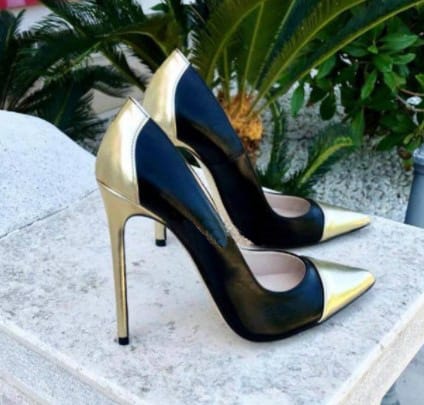 Stunning Colour-block Fashion High Heels