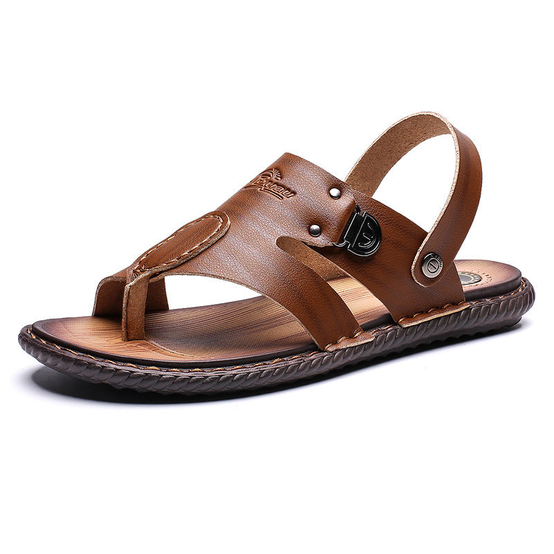 Summer Flip-Flops Mens Flip-Flops Daily Sandals Casual Beach Shoes - Pleasures and Sins   Pleasures and Sins