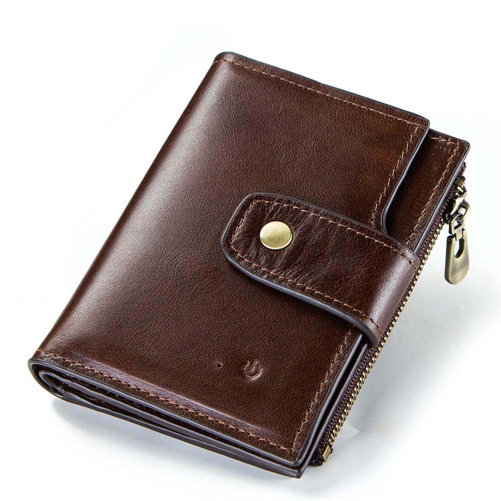 Anti-Loss Mens Leather Wallet RFID Anti-theft Bluetooth Multifunction - Pleasures and Sins   Pleasures and Sins