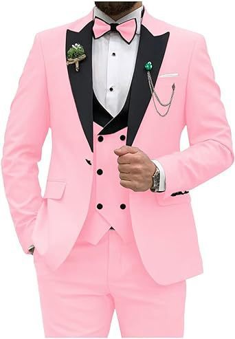 Men's Three-piece Slim Fit Suit In 11 Beautiful Colours