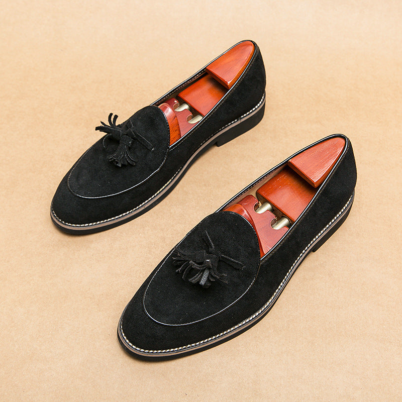 Mens Fashion Trend Business Leather Moccasin Loafer Shoes - Pleasures and Sins   Pleasures and Sins