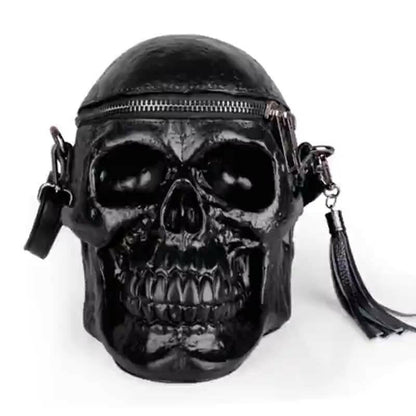 Creative Skull Shape Shoulder Messenger Silicone Bag