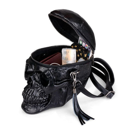 Creative Skull Shape Shoulder Messenger Silicone Bag