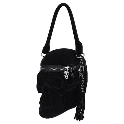 Creative Skull Shape Shoulder Messenger Silicone Bag