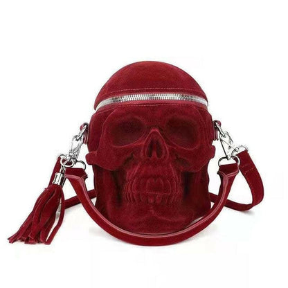 Creative Skull Shape Shoulder Messenger Silicone Bag