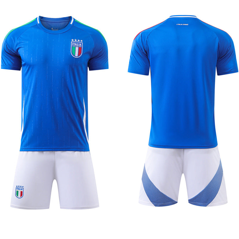 European Cup Italy home football uniform set No.14 Chiesa 18 Barella - Pleasures and Sins   Pleasures and Sins