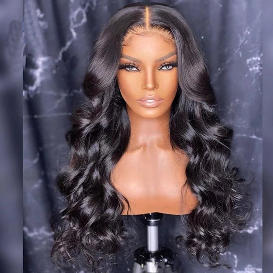 Lace Front Body Wave Synthetic Wig For Black Women - Pleasures and Sins   Pleasures and Sins