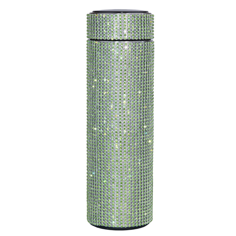 500ml RhinestoneThermos Bottle Stainless Steel Flask for Girls - Pleasures and Sins   Pleasures and Sins