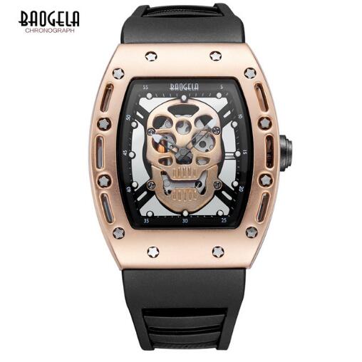 Men Watches Pirate Hollow Silica Skeleton Wristwatch - Pleasures and Sins   Pleasures and Sins