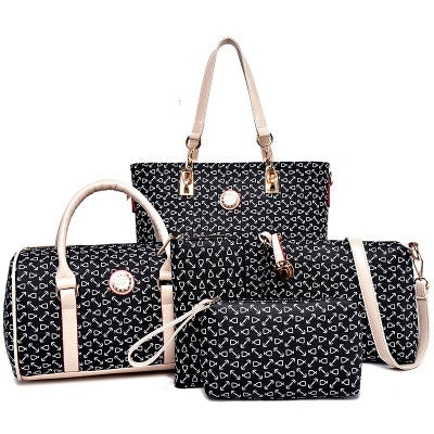 Six piece bag set, shoulder, purse, toiletries mother bag - Pleasures and Sins   Pleasures and Sins