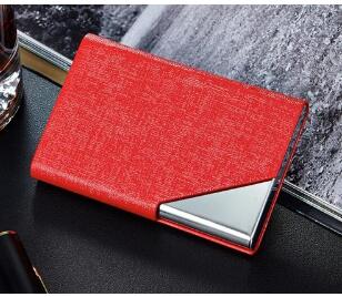 Aluminium, Leather Unisex Business, Credit Card Holder - Pleasures and Sins   Pleasures and Sins