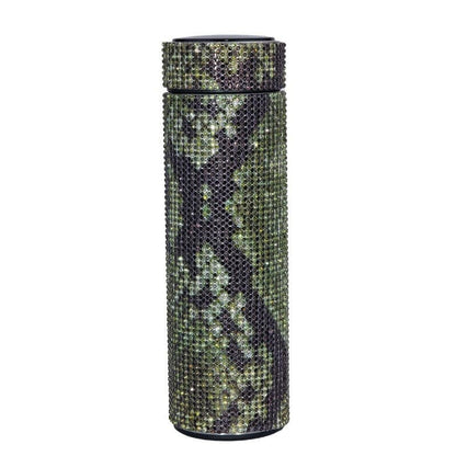 500ml RhinestoneThermos Bottle Stainless Steel Flask