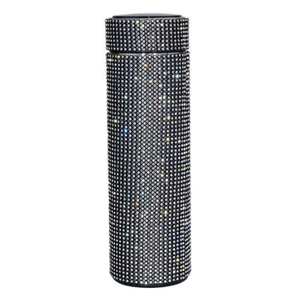 500ml RhinestoneThermos Bottle Stainless Steel Flask