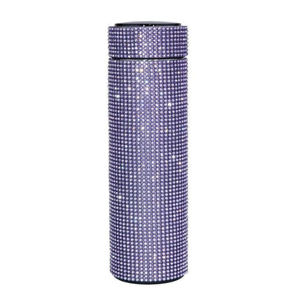 500ml RhinestoneThermos Bottle Stainless Steel Flask