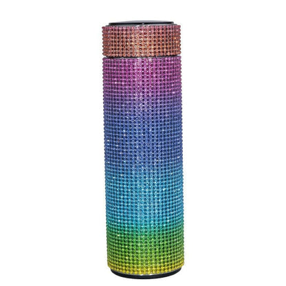 500ml RhinestoneThermos Bottle Stainless Steel Flask