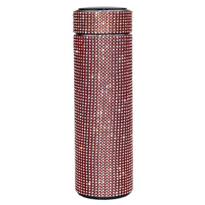 500ml RhinestoneThermos Bottle Stainless Steel Flask