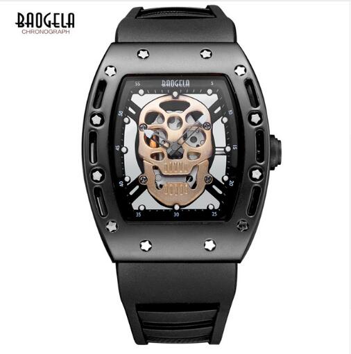 Men Watches Pirate Hollow Silica Skeleton Wristwatch - Pleasures and Sins   Pleasures and Sins