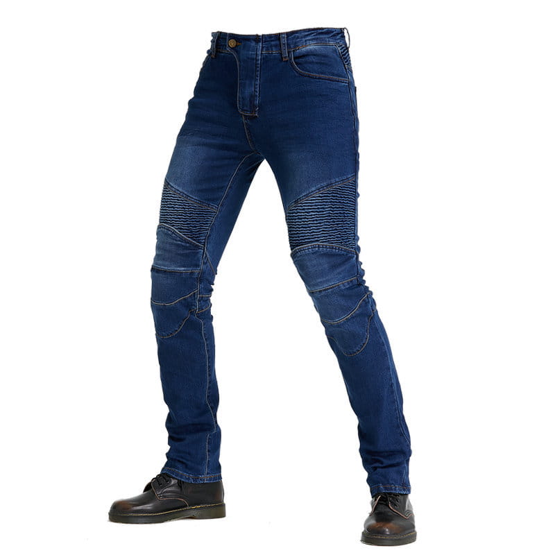 Jeans incassables pour motocyclistes pour les aventures hors route