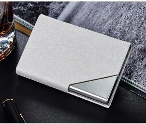 Aluminium, Leather Unisex Business, Credit Card Holder - Pleasures and Sins   Pleasures and Sins