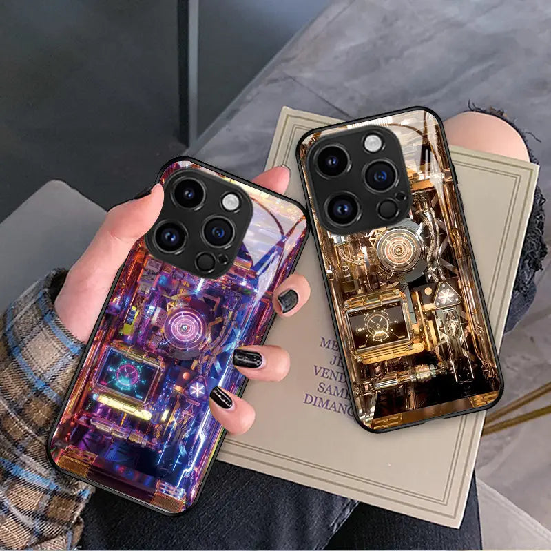 Trendy Circuit Board Design Apple Iphone 14 & 15 Phone Case